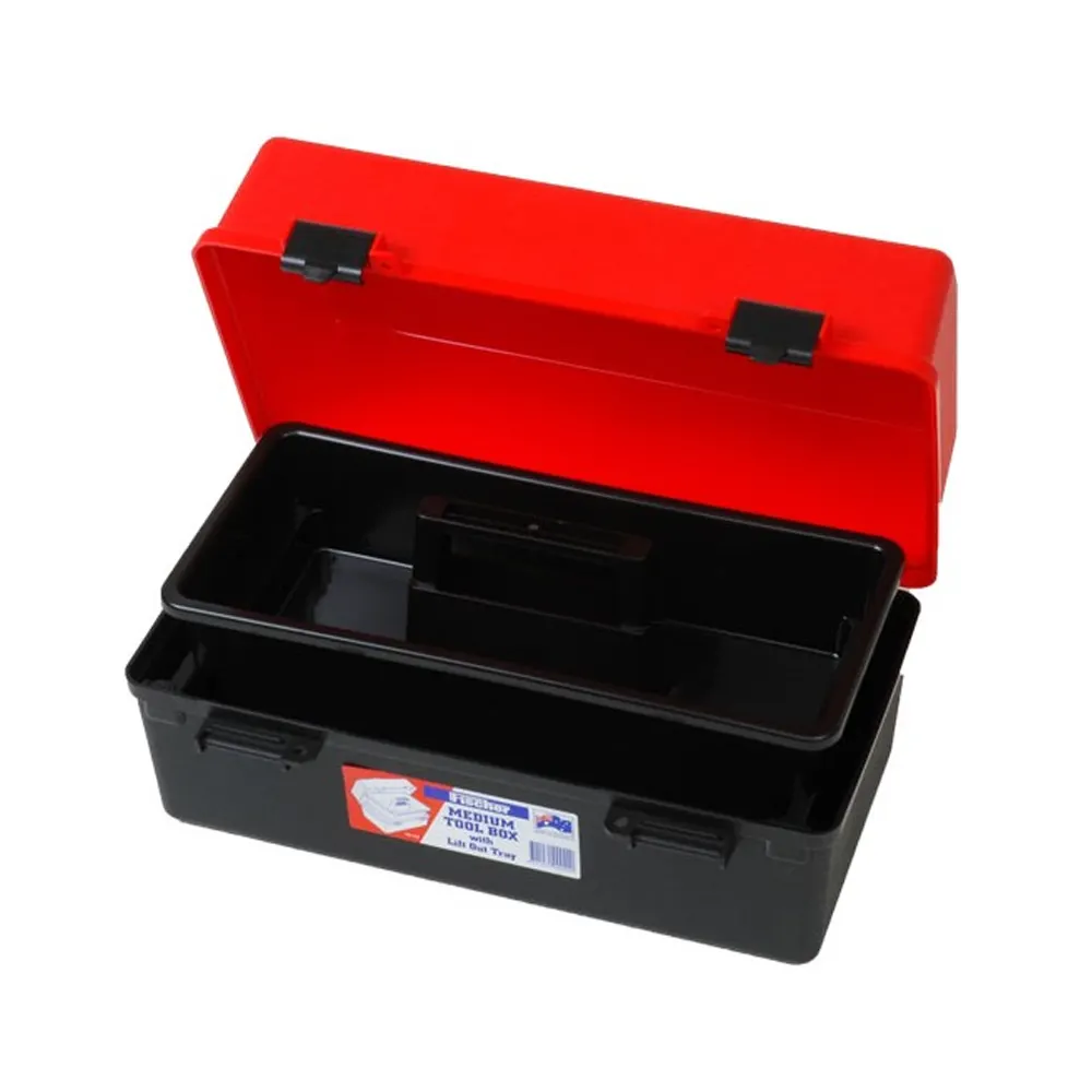 FISCHER 400 x 230 x 203mm Firstaid Storage Box w. Liftout Tray Medium 1H125