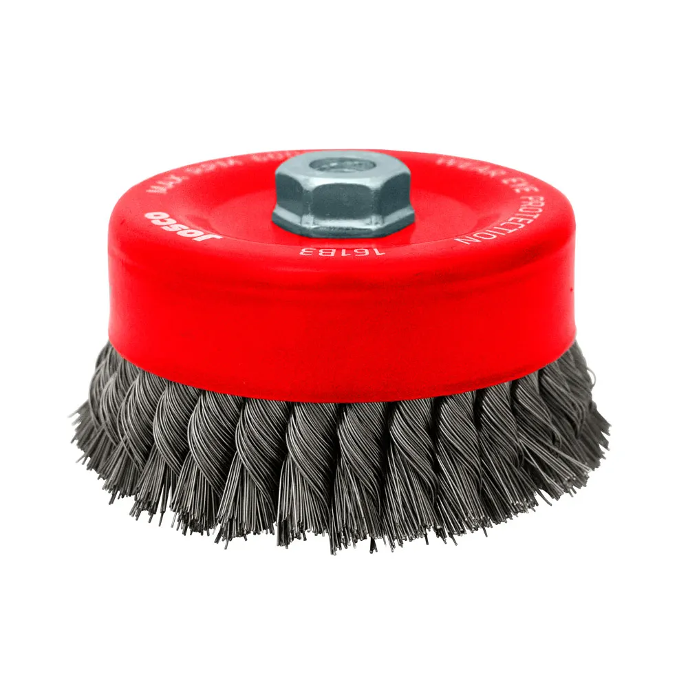 JOSCO 125mm Twistknot Cup Brush 161B3