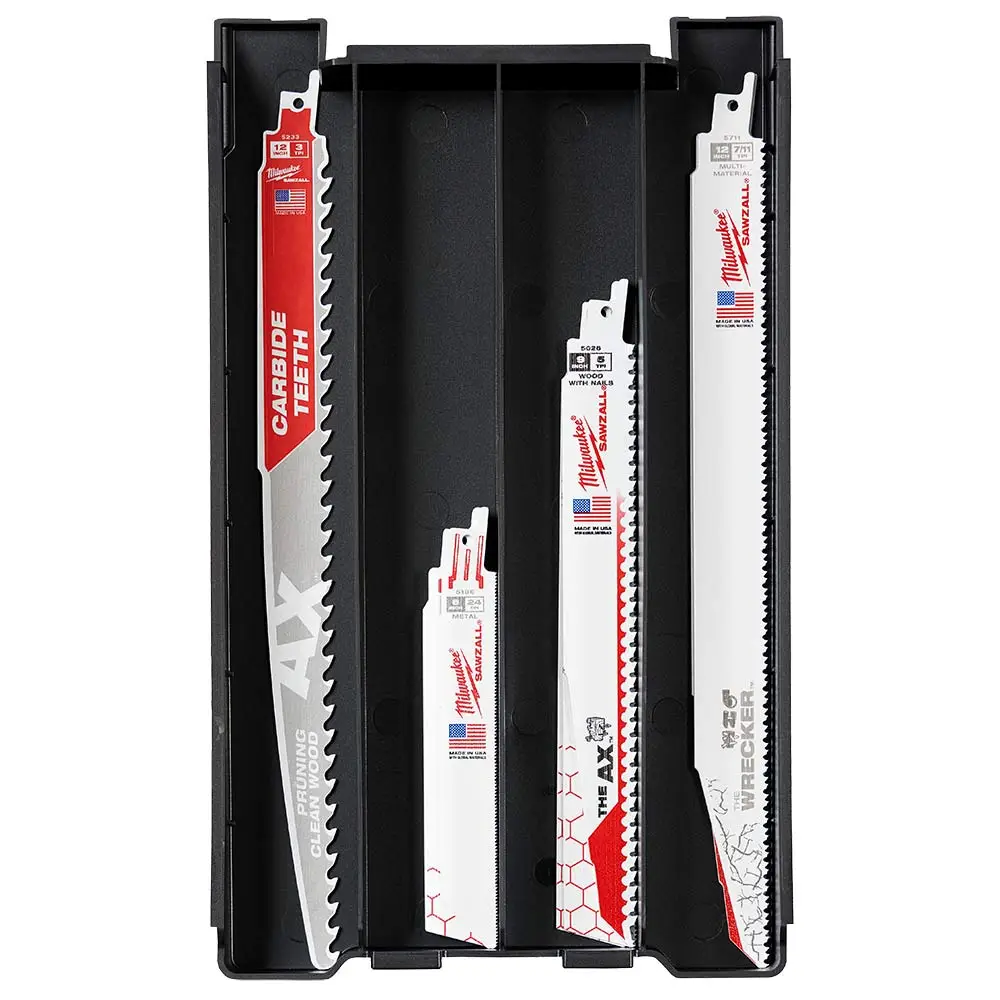 MILWAUKEE SAWZALL Blades PACKOUT Set - 15 Piece 49225641