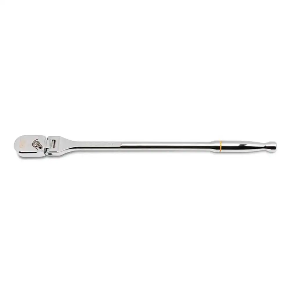 GEARWRENCH 1/2inch Drive 120XP Full Polish Chrome Flex Head Teardrop Ratchet 81306XP