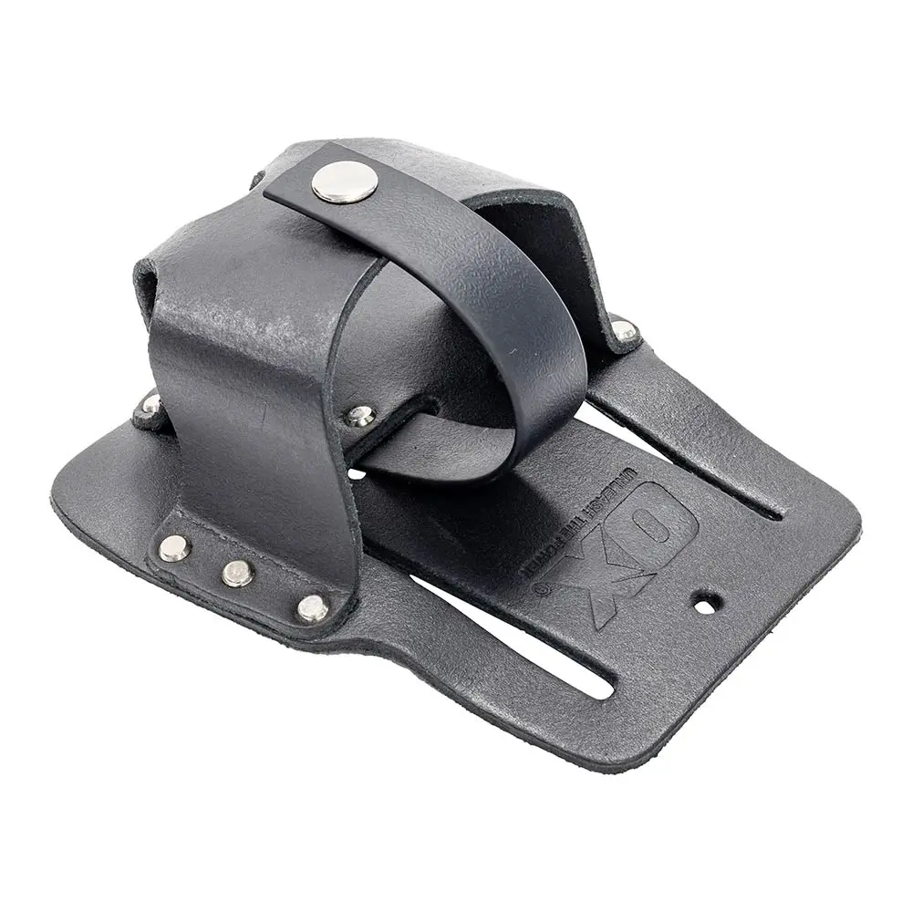 OX Trade Black Leather Tape Holder OX-T265707