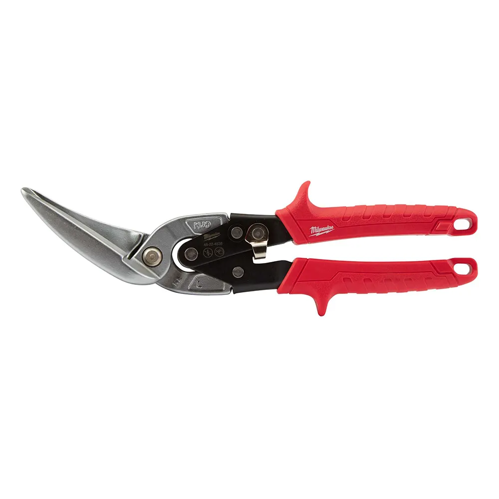 MILWAUKEE 300mm Long Cut Offset Left Aviation Snips 48224538