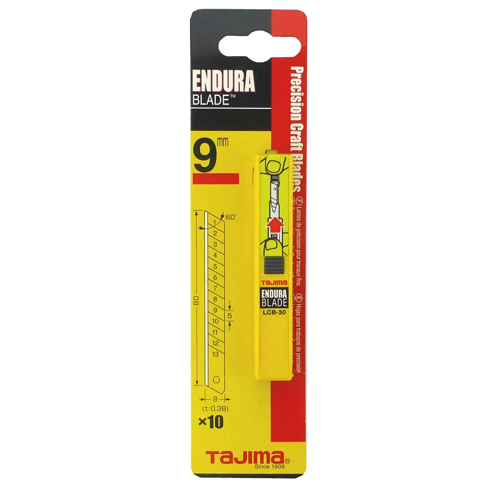 TAJIMA Endura Blades 9mm 10pk