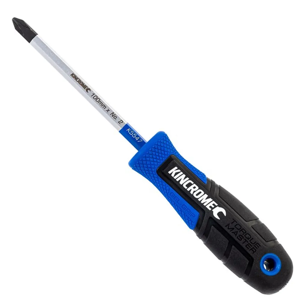 KINCROME No 2 X 100mm TorqueMaster Phillips Screwdriver K5547