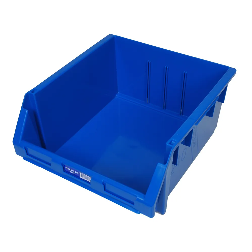 FISCHER Stor-Pak Storage Bin 240 Blue 1H-065B