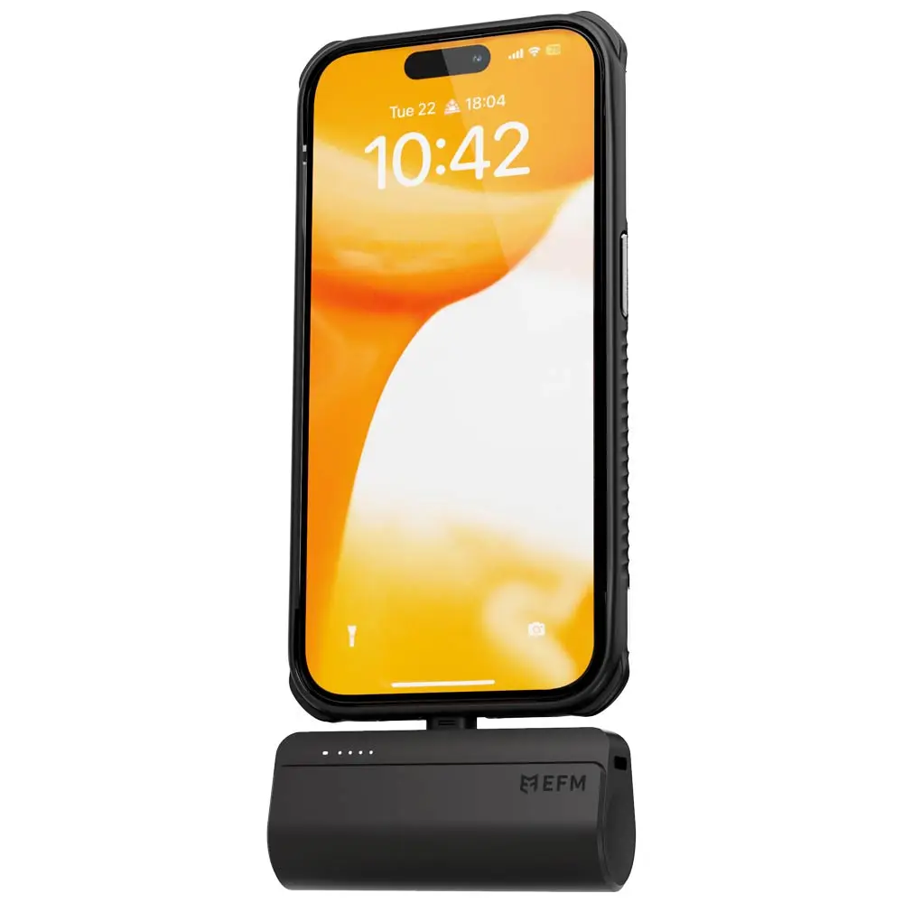 EFM 5000mAh Power On-The-Go Power Bank Twin Pack - Black EFPOTGT932BLA