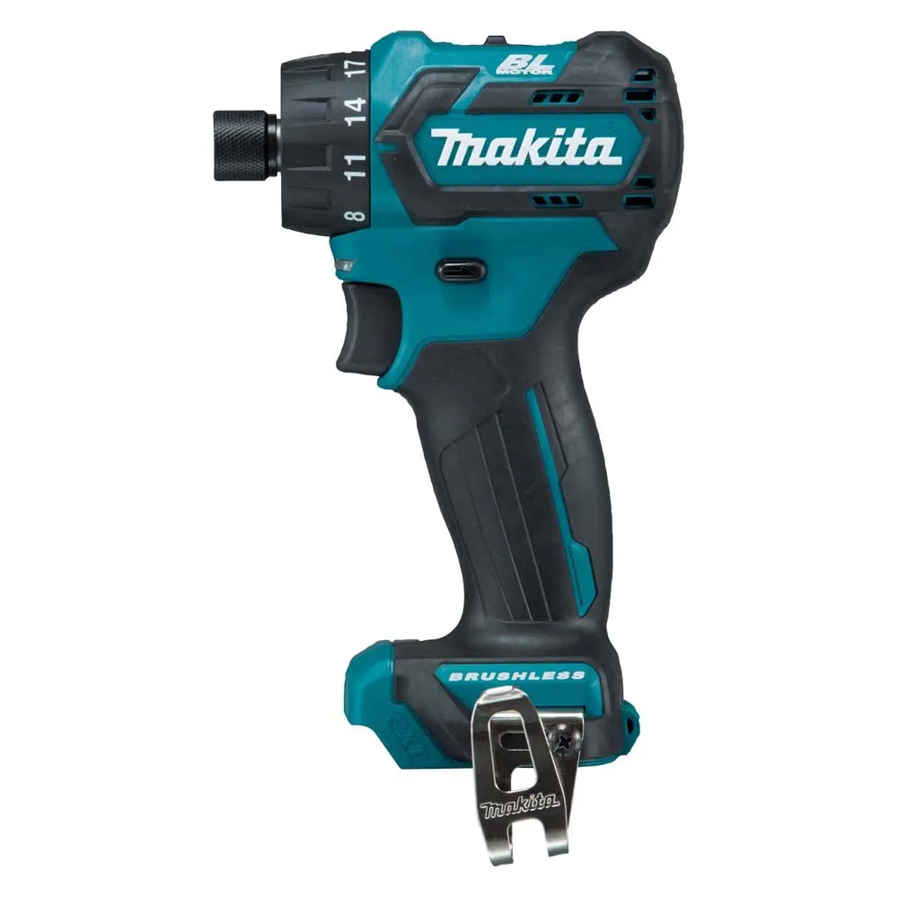 MAKITA 12V Max Brushless 1/4 Inch Hex Chuck Driver Drill Skin DF032DZ