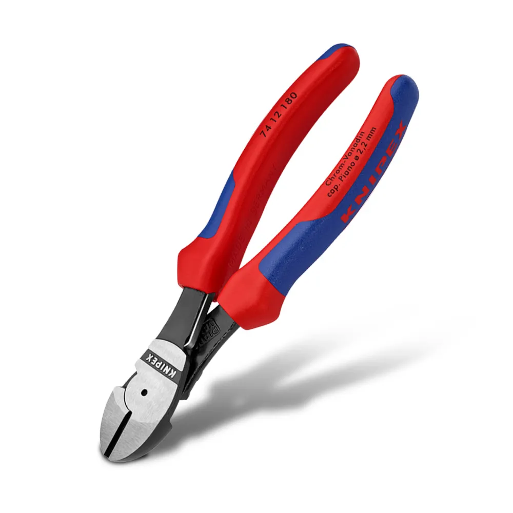 KNIPEX 180mm High Leverage Diagonal Cutter 7412180SB