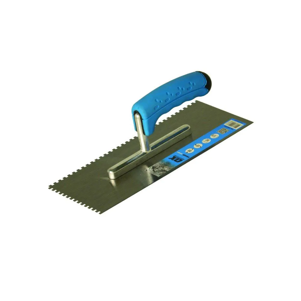 OX Professional 8x8 Notch Trowel OX-P013408