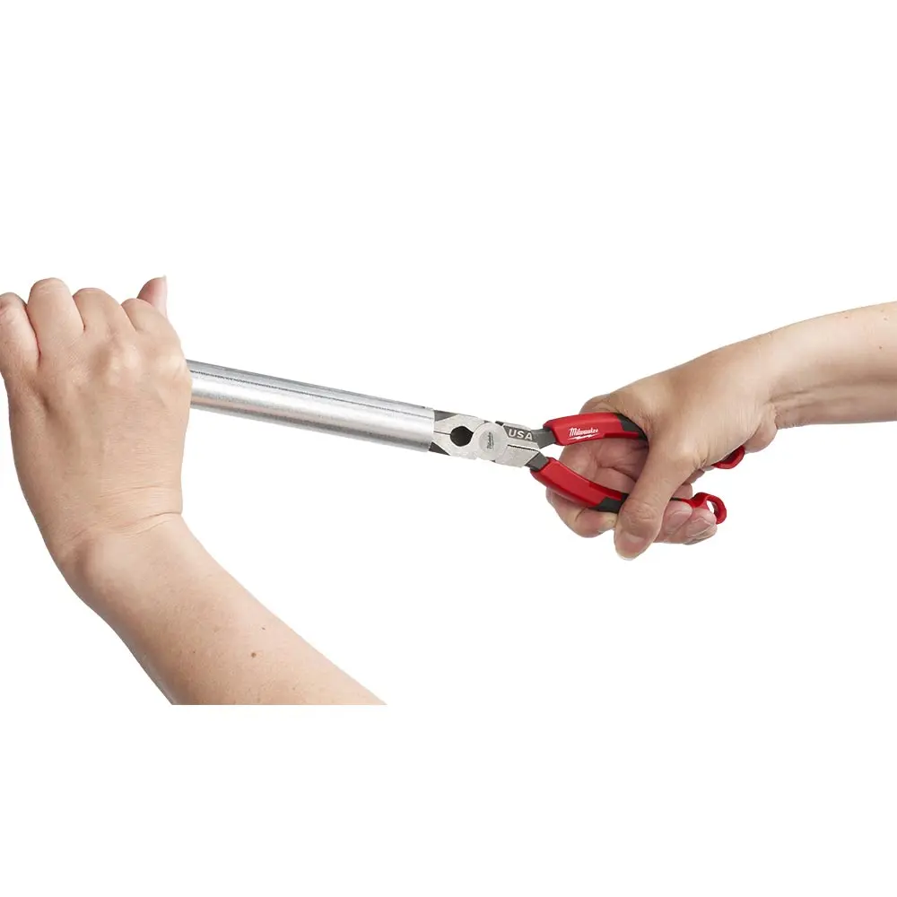 MILWAUKEE 203mm USA Made Comfort Grip Handle Long Nose Plier MT555