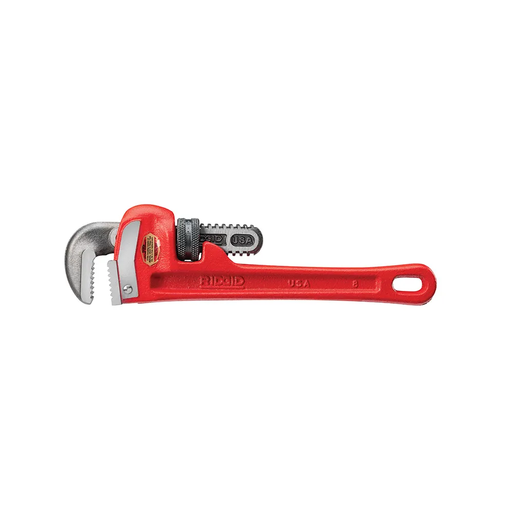RIDGID 200mm/8inch Heavy-Duty Straight Pipe Wrench 31005