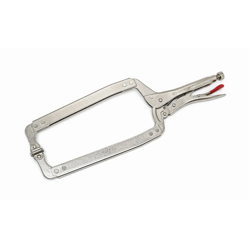 CRESCENT 450MM/18" Locking C-Clamp With Swivel Pads C18CCSN