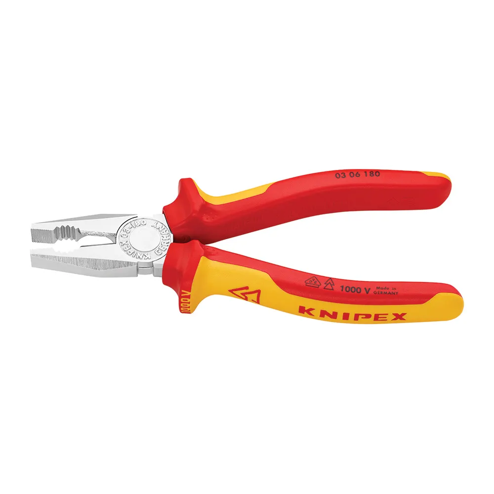 KNIPEX 180mm 1000V Combination Plie 0306180