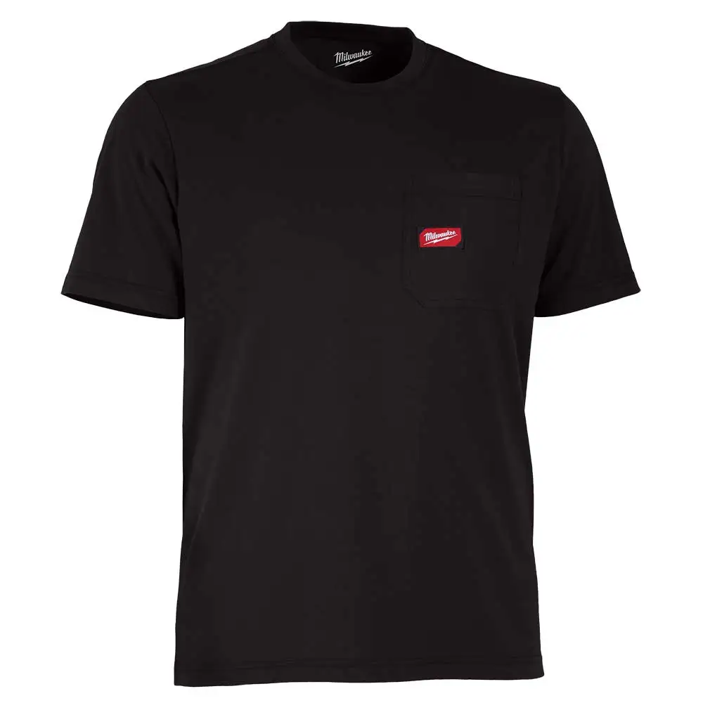 MILWAUKEE Gridiron Pocket Tee Short Sleeve Black