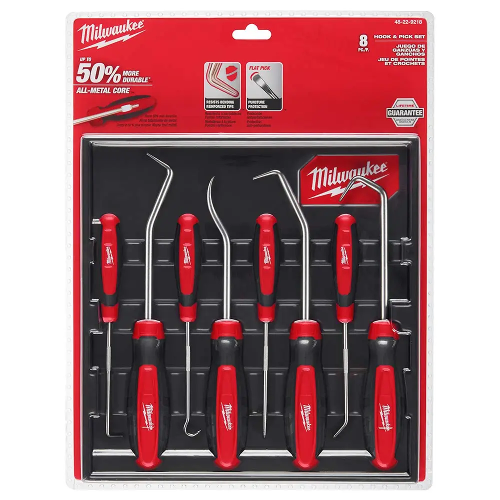 MILWAUKEE 8 Piece Hook & Pick Set 48229218