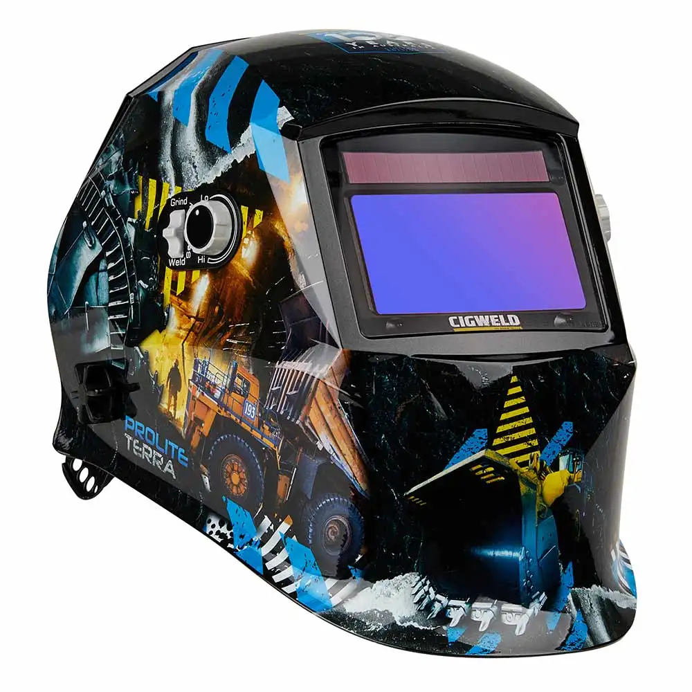 CIGWELD Prolite Terra 100 Year Anniversary Auto Dark Welding Helmet 454347