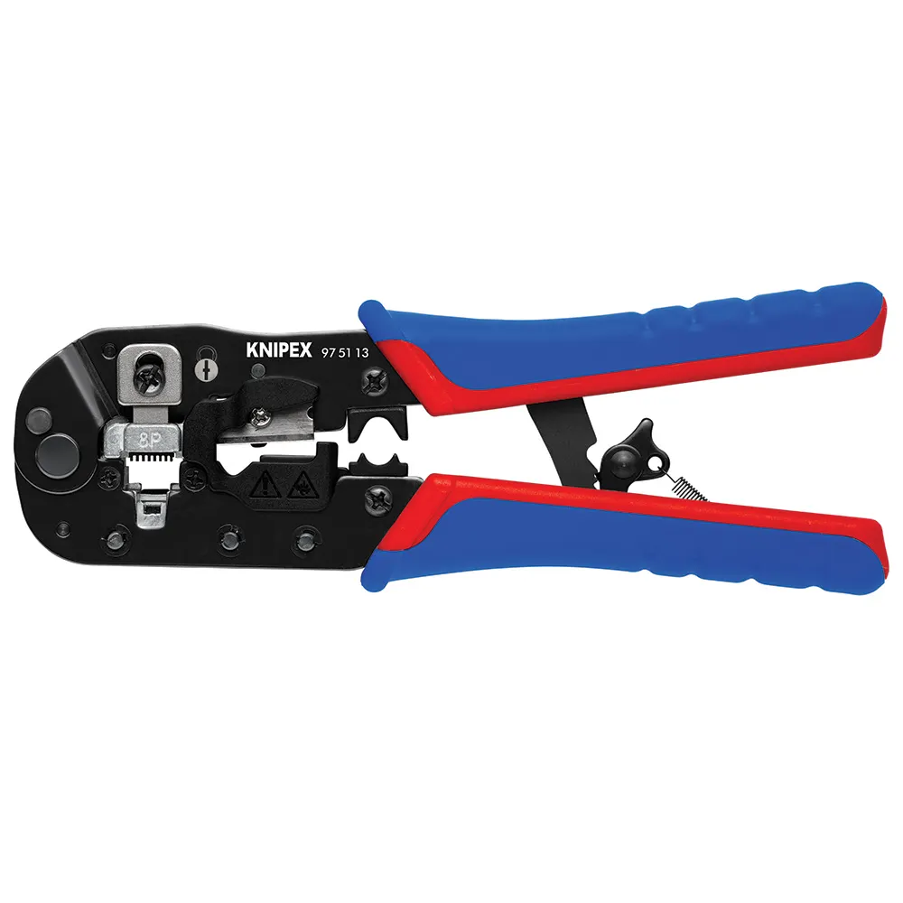 KNIPEX Crimping Pliers for RJ45 Western Plugs 975113