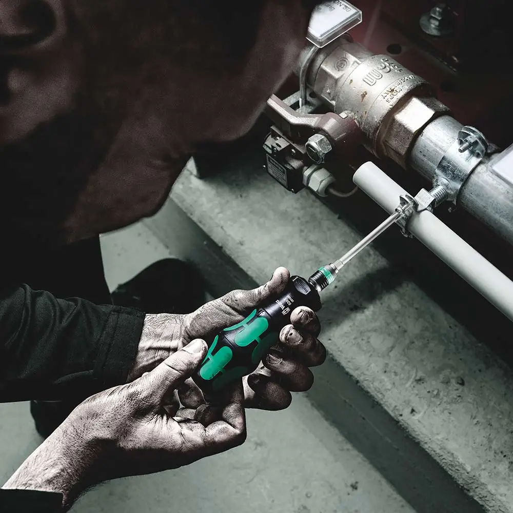 WERA 826 T Kraftform Turbo Bit-Holding Screwdriver Handle WER057480
