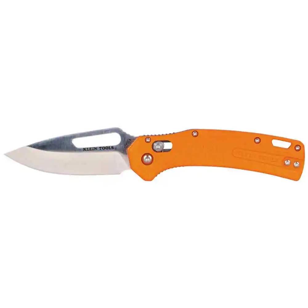 KLEIN Stainless Steel Blade Fishing Drop Point Fold Sport Knife A-OFK000ORT