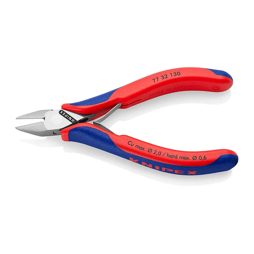 KNIPEX 130mm Electronics Diagonal Cutter 7732130