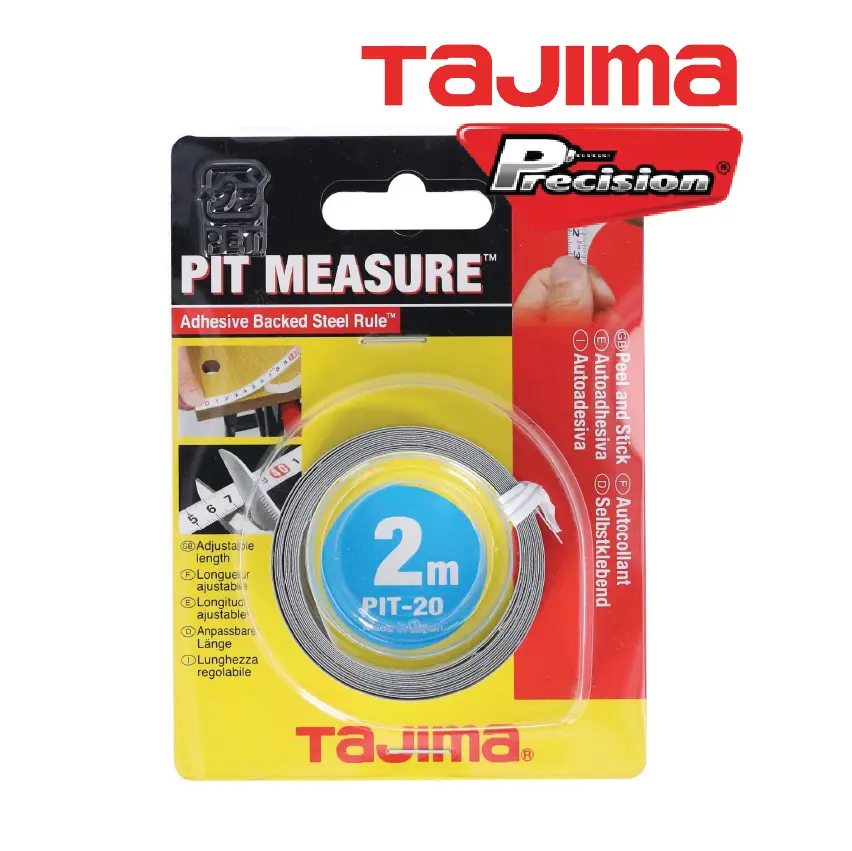 TAJIMA Pit Measure Adhesive Tape 2 m