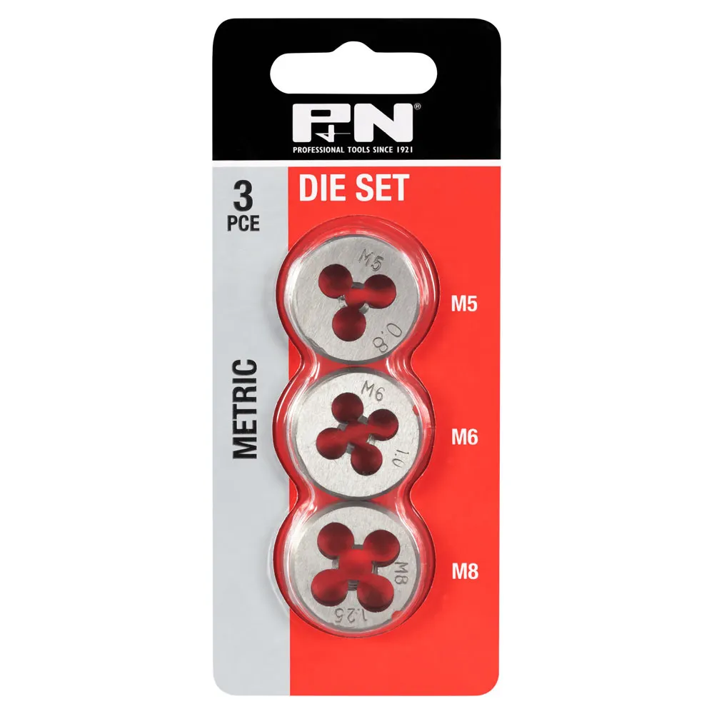 P&N Metric Button Die Set - 3 Piece 166044654
