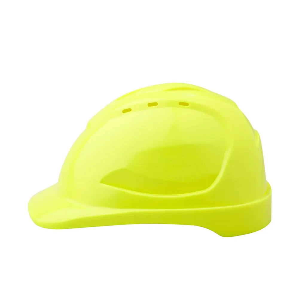 PROCHOICE V6 Vented Hard Hat - Fluoro Yellow HHV6-FY