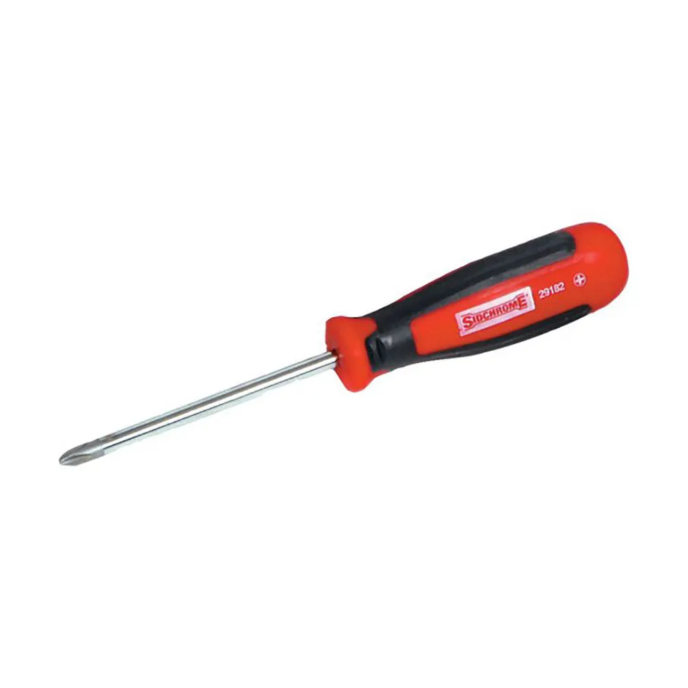SIDCHROME 40mm Ergonomic Screwdriver Phillips Tip SCMT29181
