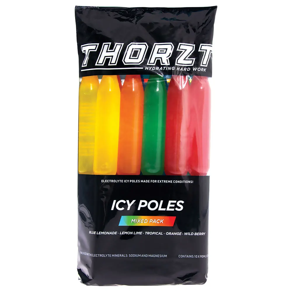 THORZT 90ml Icypole Mixed Flavours Electrolyte Drink - 10 Pack ICEMIX