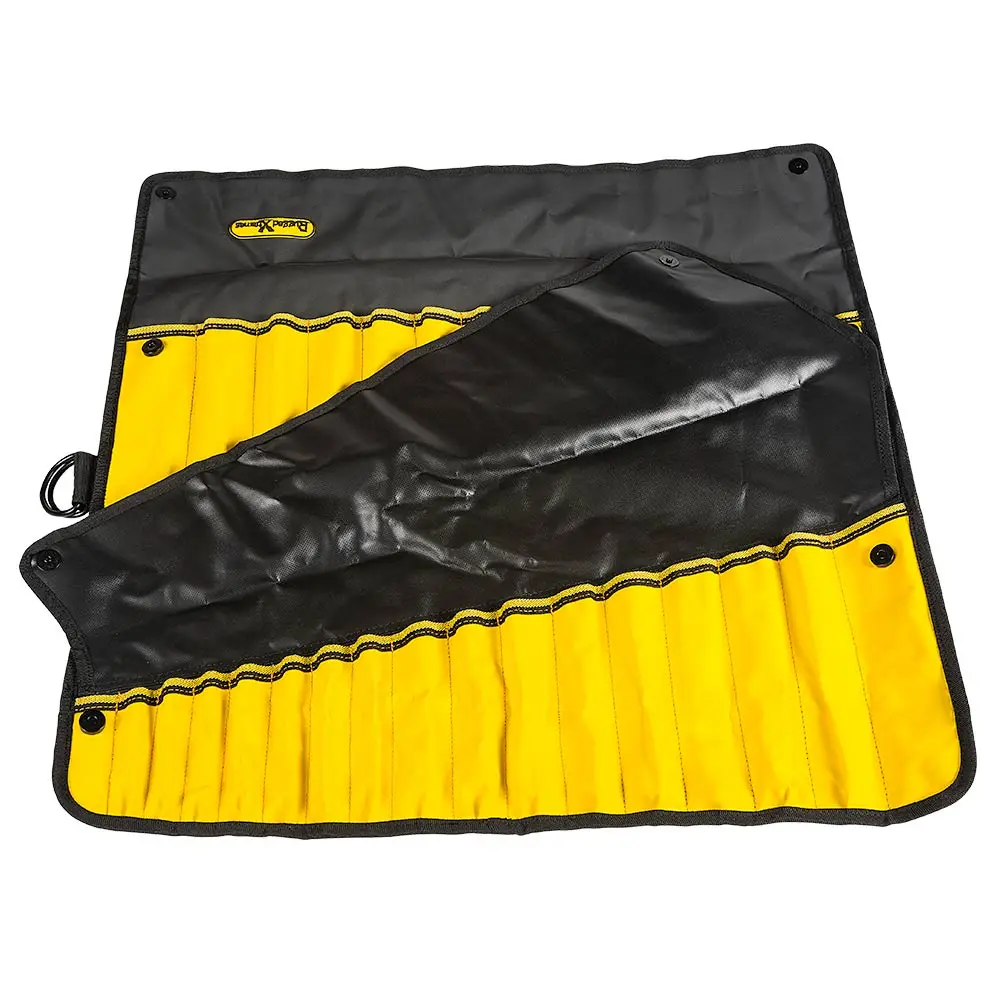 Rugged Xtremes Spanner Roll - 34 Pocket - Black RX03B618BK