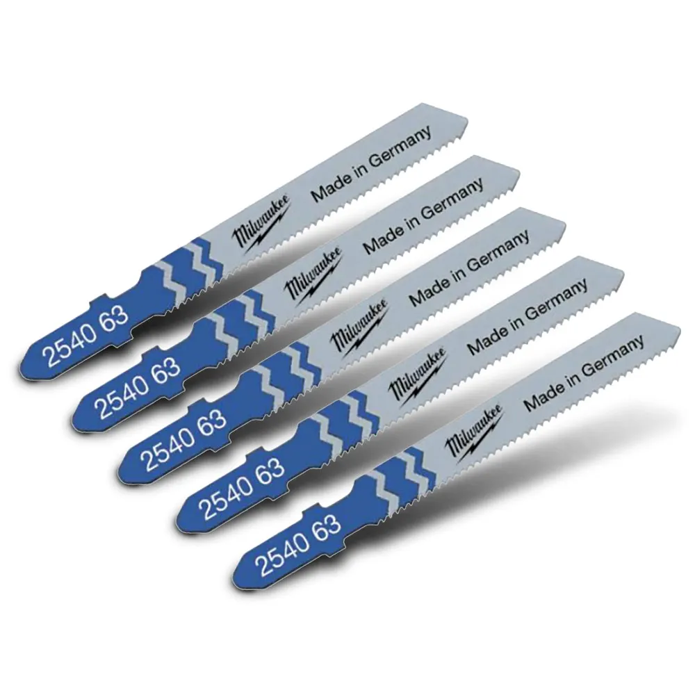 MILWAUKEE Jigsaw Blades T118A Metal Traditional Cut - 5 Piece 4932254063