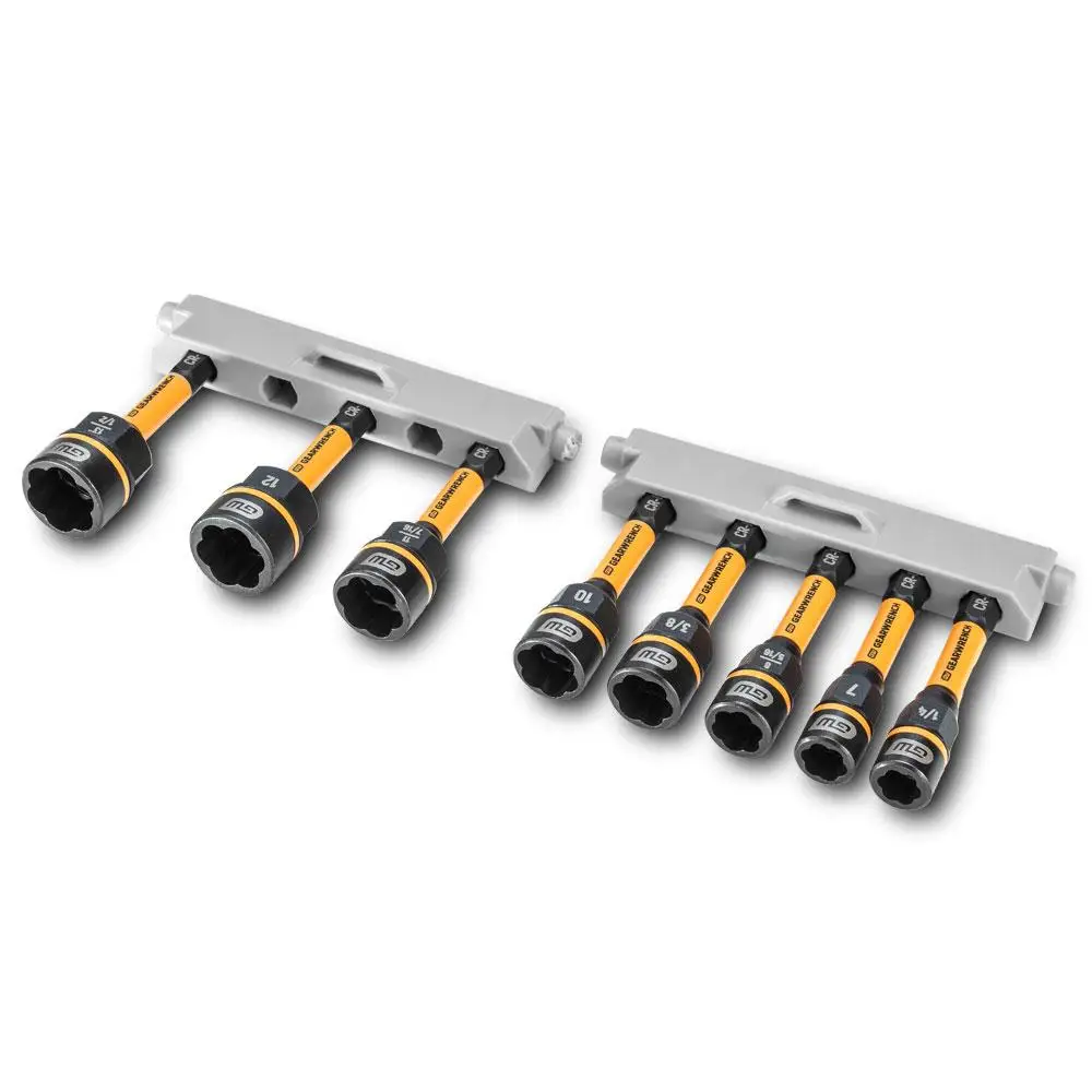 GEARWRENCH 8 Piece Bolt Biter Nut Extractor & Driver Set 86170
