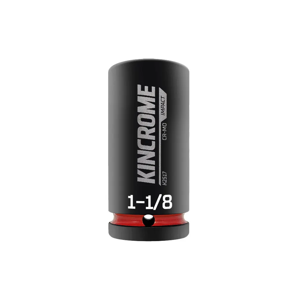 KINCROME 1-1/8 x 3/4inch Drive Deep Impact Socket K2517