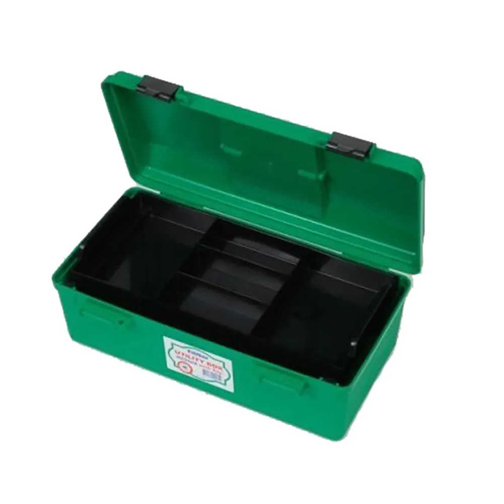 FISCHER 400 x 230 x 145mm Utility Storage Box w. Liftout Tray Medium 1H137G