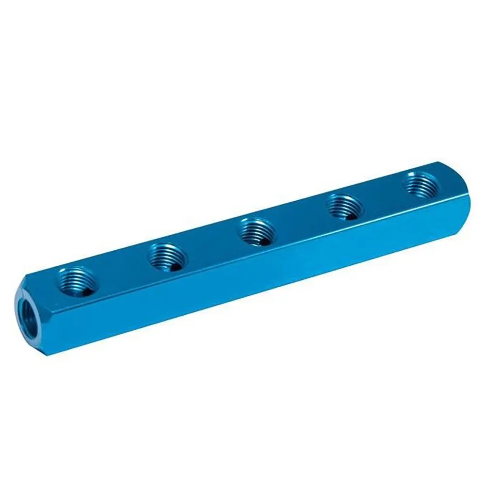 SONSBEEK Manifold 5 Port Straight 1/4inch Brass BSP Male BL10031T32