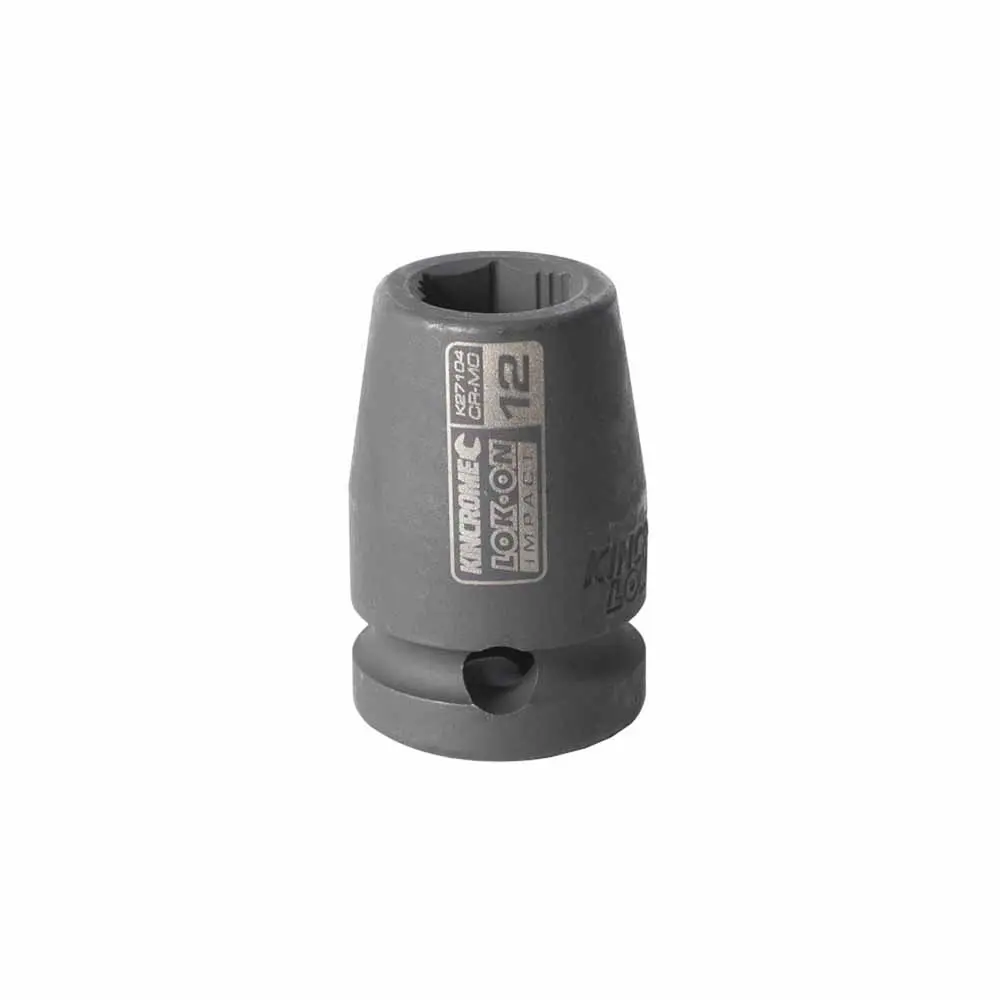 KINCROME LOK-ON 12mm 1/2" Drive Impact Socket K27104