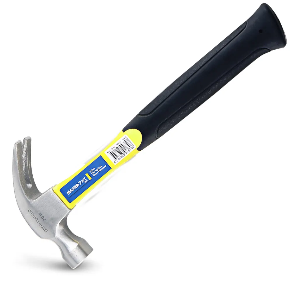 MASTERCRAFT 20oz Fibeglass Claw Hammer MCH020