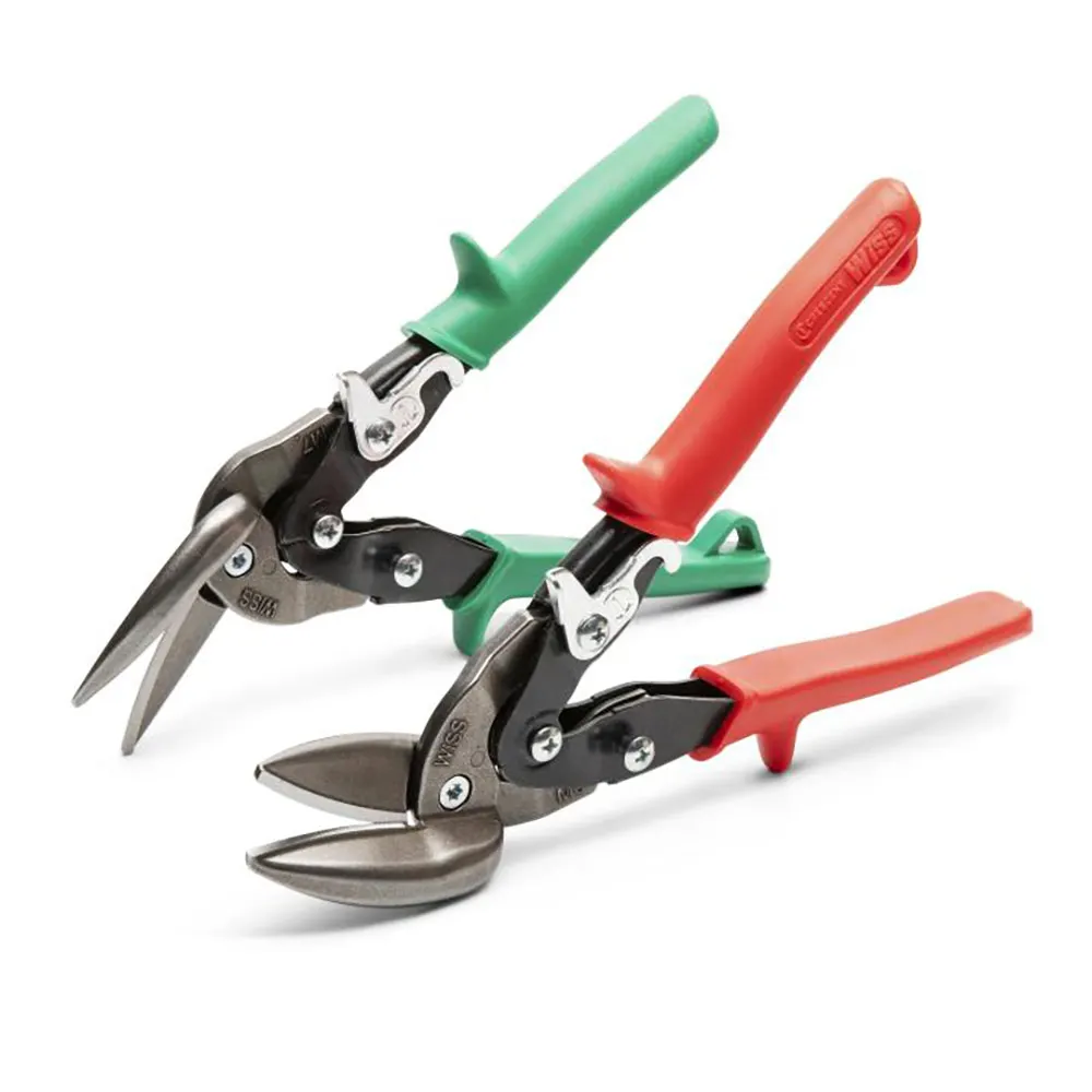 CRESCENT WISS L/R Aviation Offset Tinsnip Set - 2 Piece M6M7R