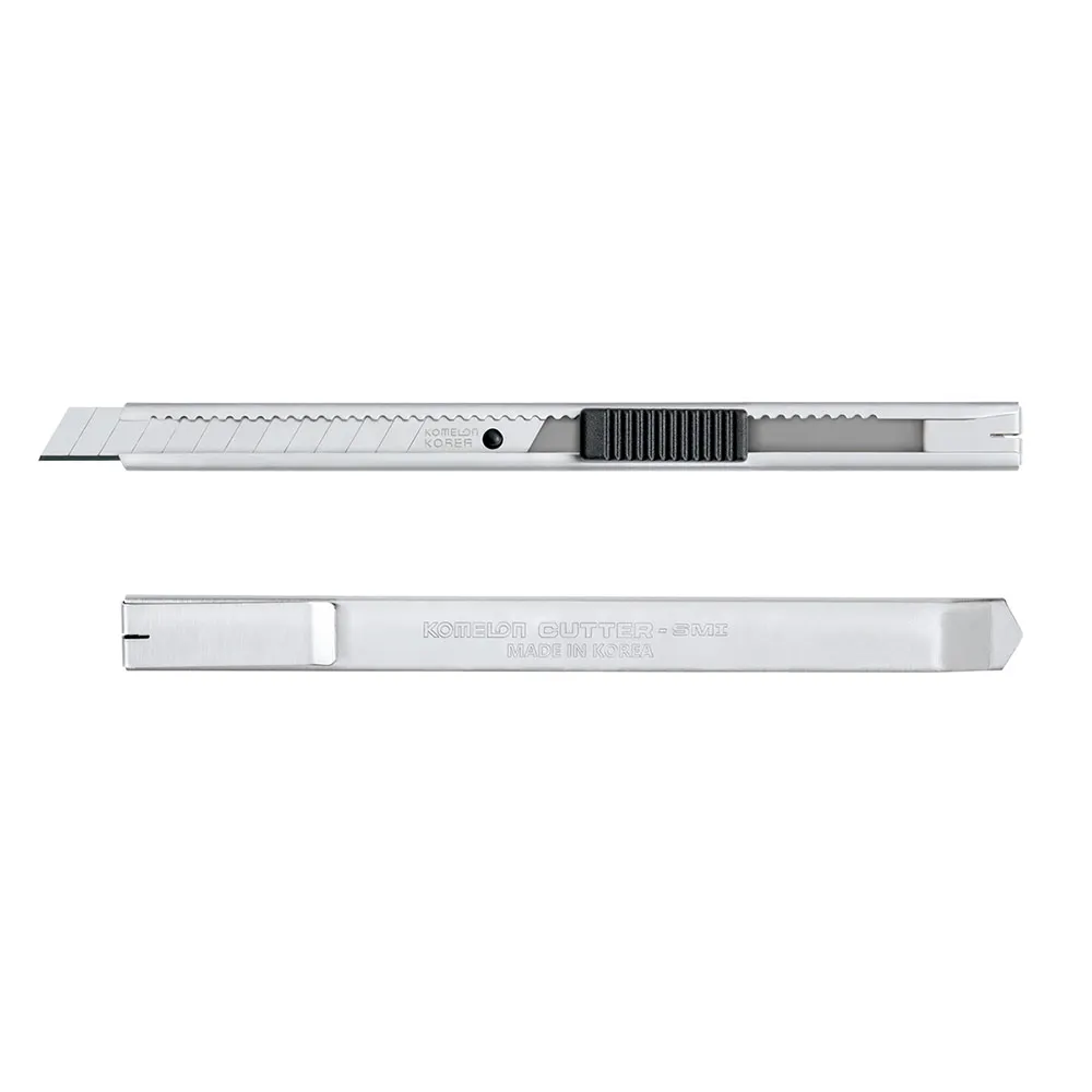 KOMELON 9mm Retractable Stainless-Steel Handle Snap Knife SMIA4