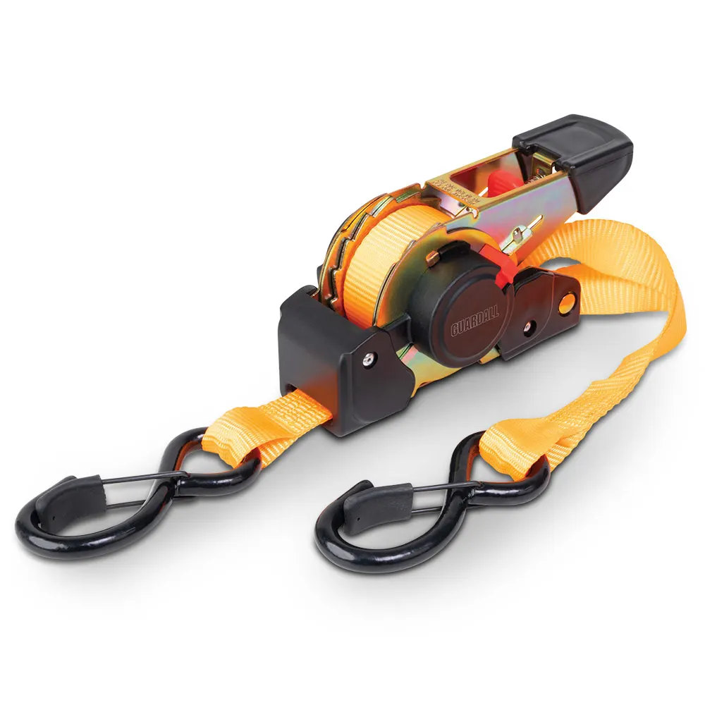 GUARDALL 25mm x 3.5m 320kg Retractable Ratcheting Strap GDARS320
