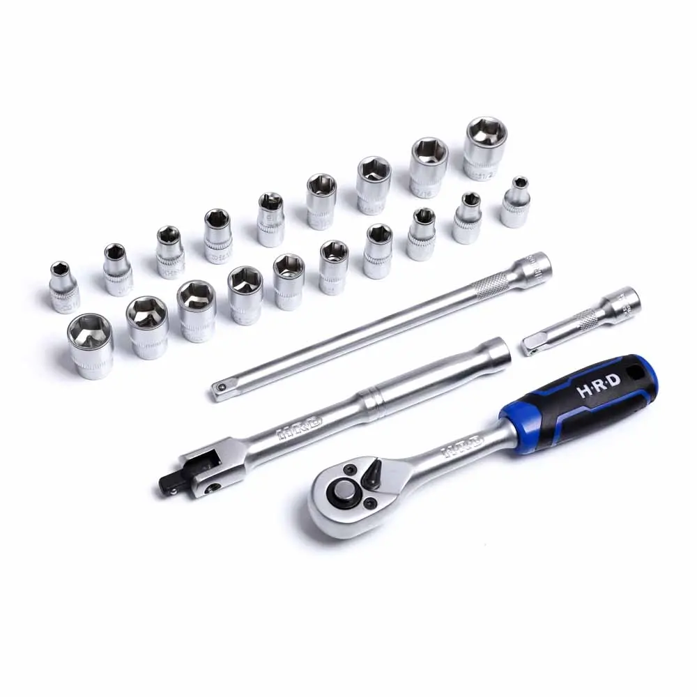 HRD 23 Piece 1/4in Drive Socket Set H14VS23