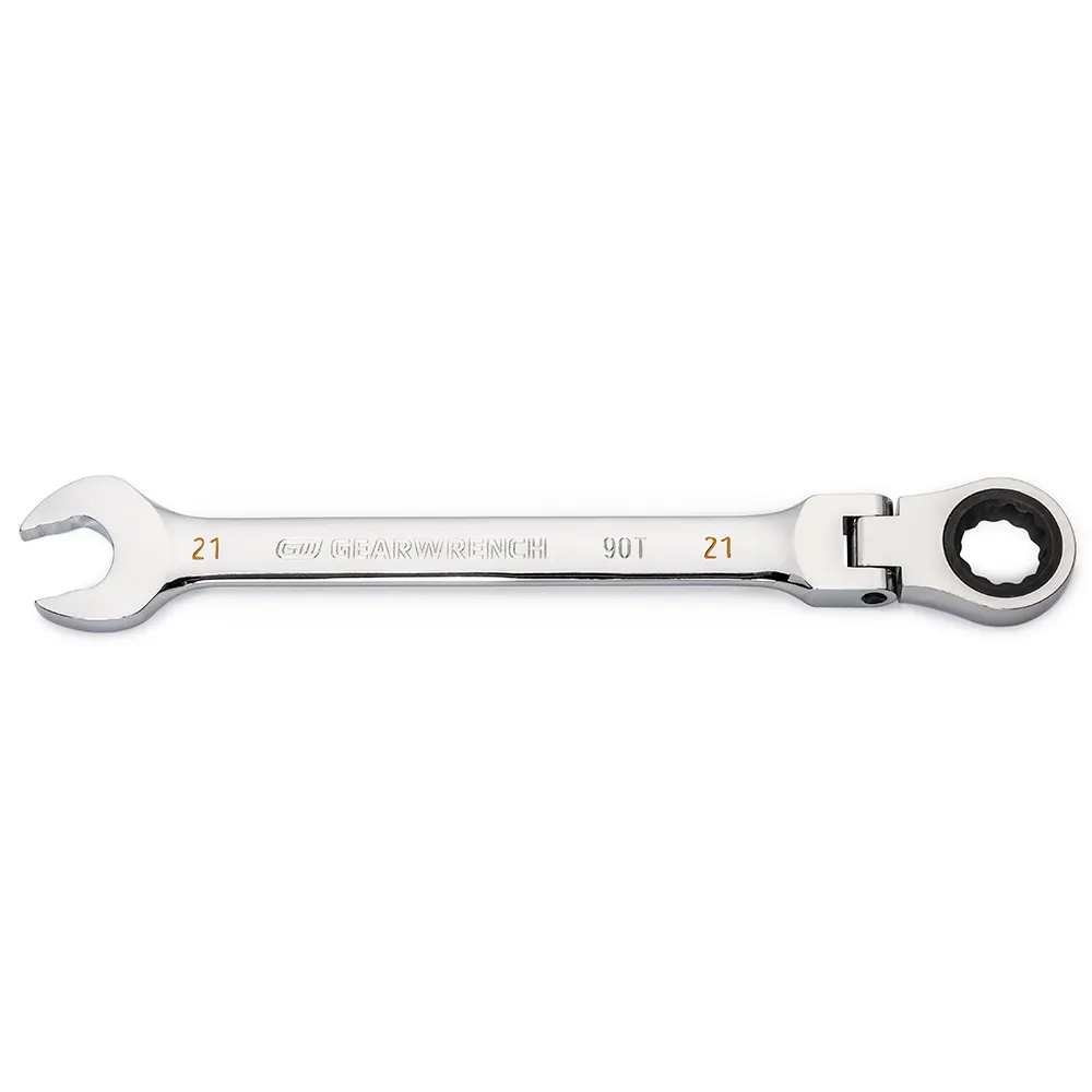 GEARWRENCH 21mm 90T Flexhead Ratcheting Combination Wrench 86721