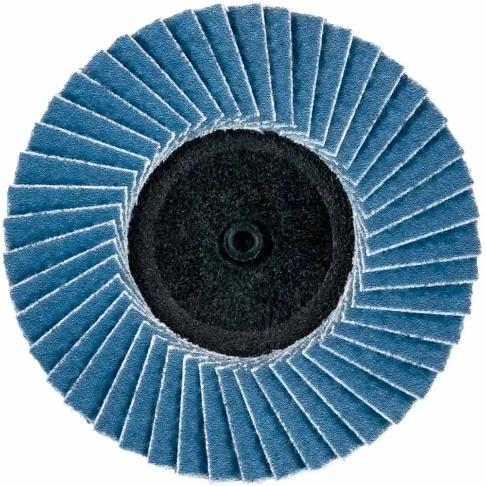 NORTON 75mm 80-Grit Zirconia Quick-Change Flap Disc - SPEEDLOK - 3 Piece