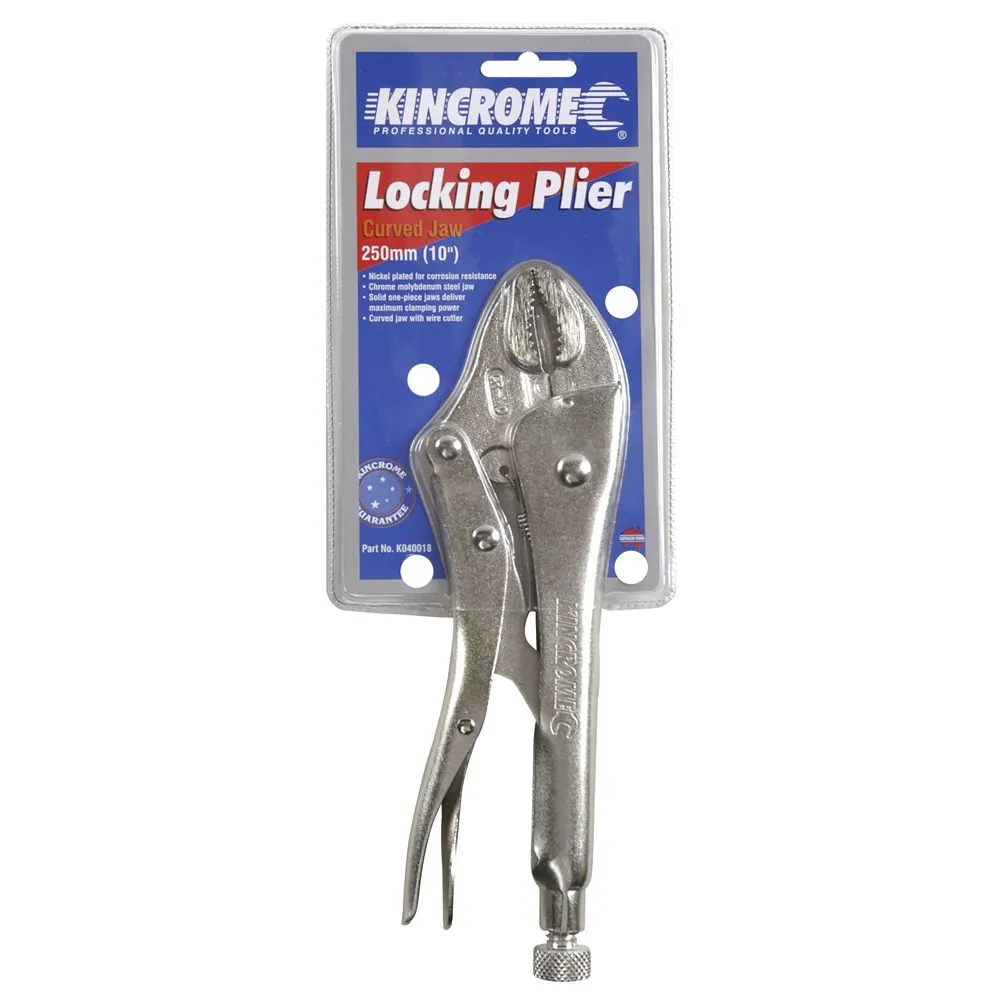 KINCROME 250mm Curved Jaw Locking Pliers K040018