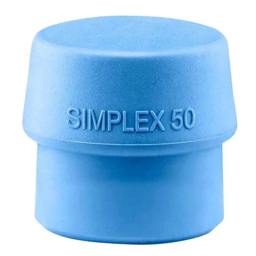 HALDER 1pk 50mm 90g Insert Mallet TPE Soft Tips - Blue 3201.05