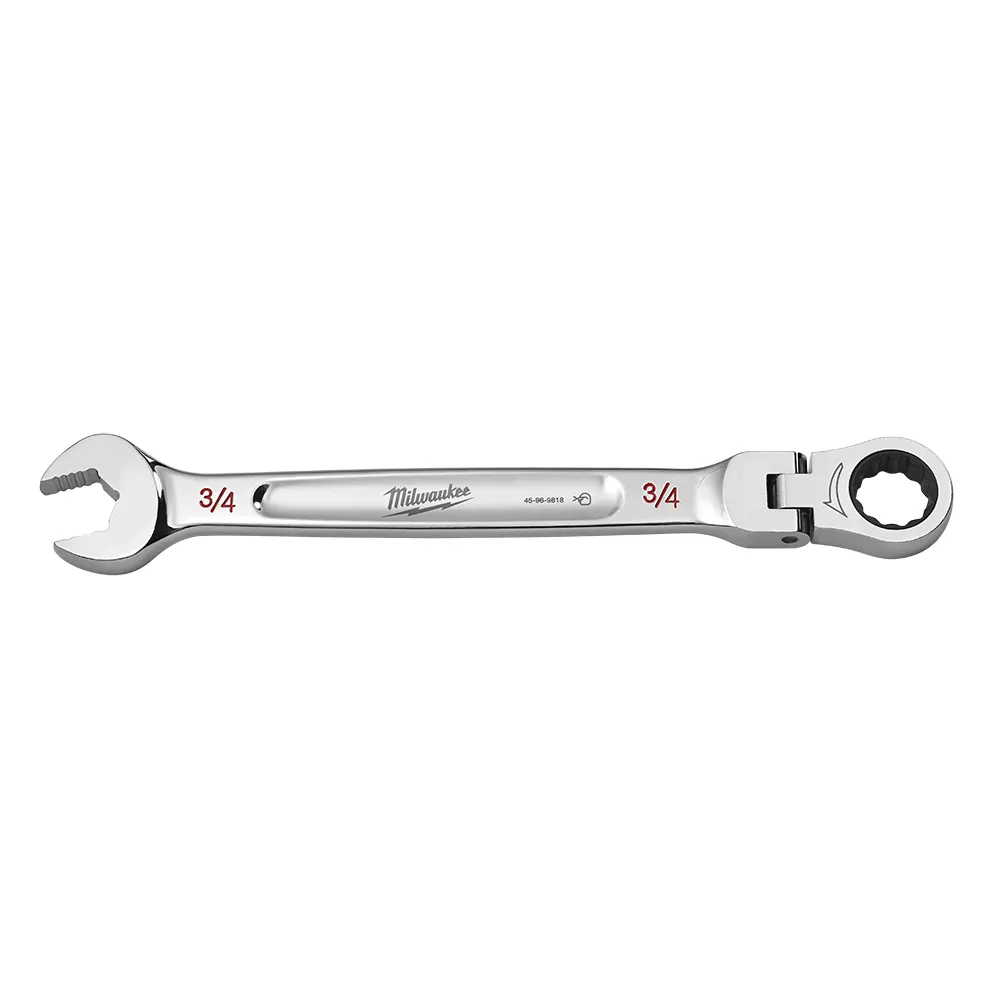 MILWAUKEE3/4" AF R/OE Flex Head Ratcheting Spanner 45969818
