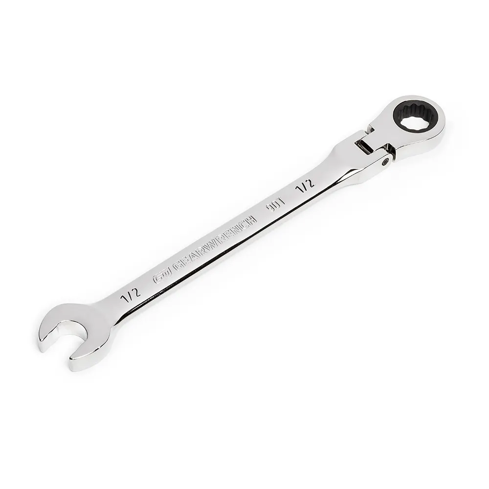GEARWRENCH 1/2" 90T Flexhead Ratcheting Combination Wrench 86745