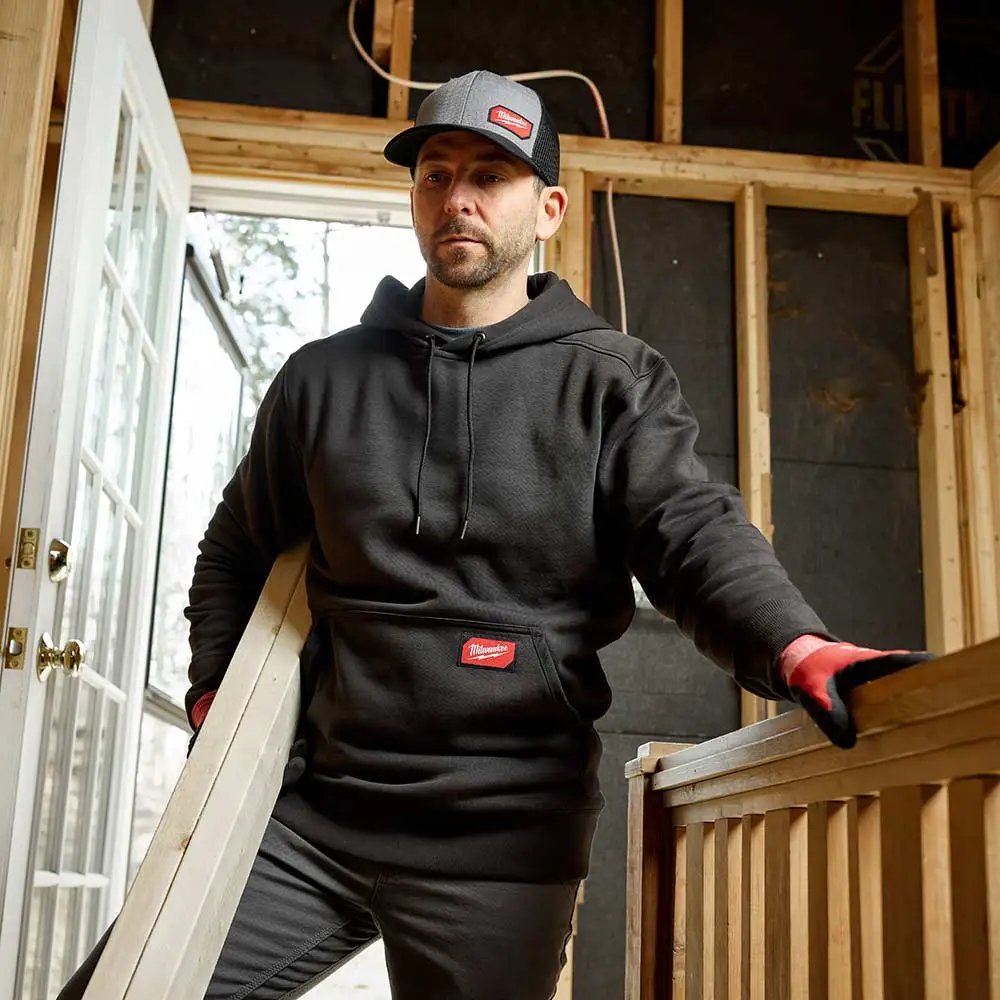 MILWAUKEE Freeflex Midweight Pullover Hoodie Black