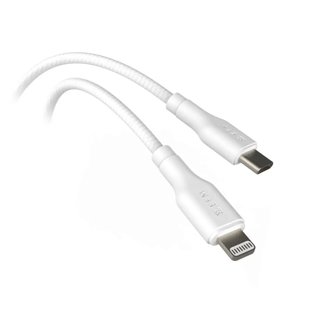 EFM 2m Type-C to Lightning Cable - White EFCASAE938WHI