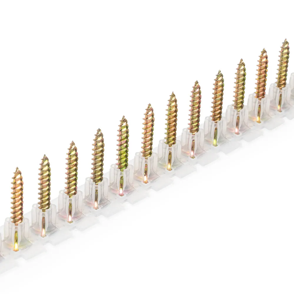 IRONAIR 6G 17TPI x 25mm Collated Fine Thread Screws - 1000 Box IROCS25